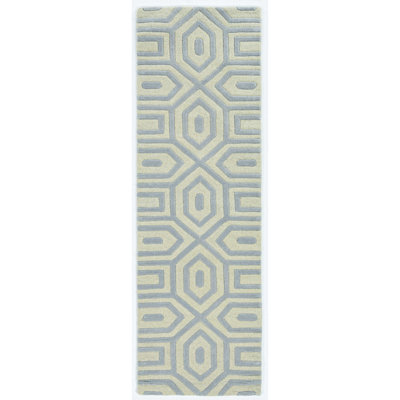 Wool Geometric Indoor Rug