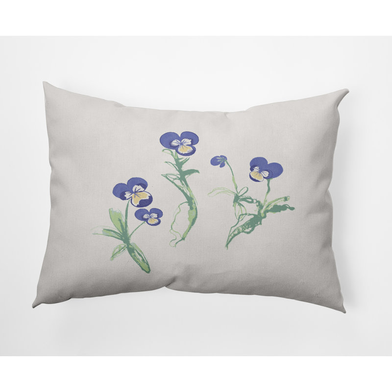 Housse de coussin carré et insert, Violet