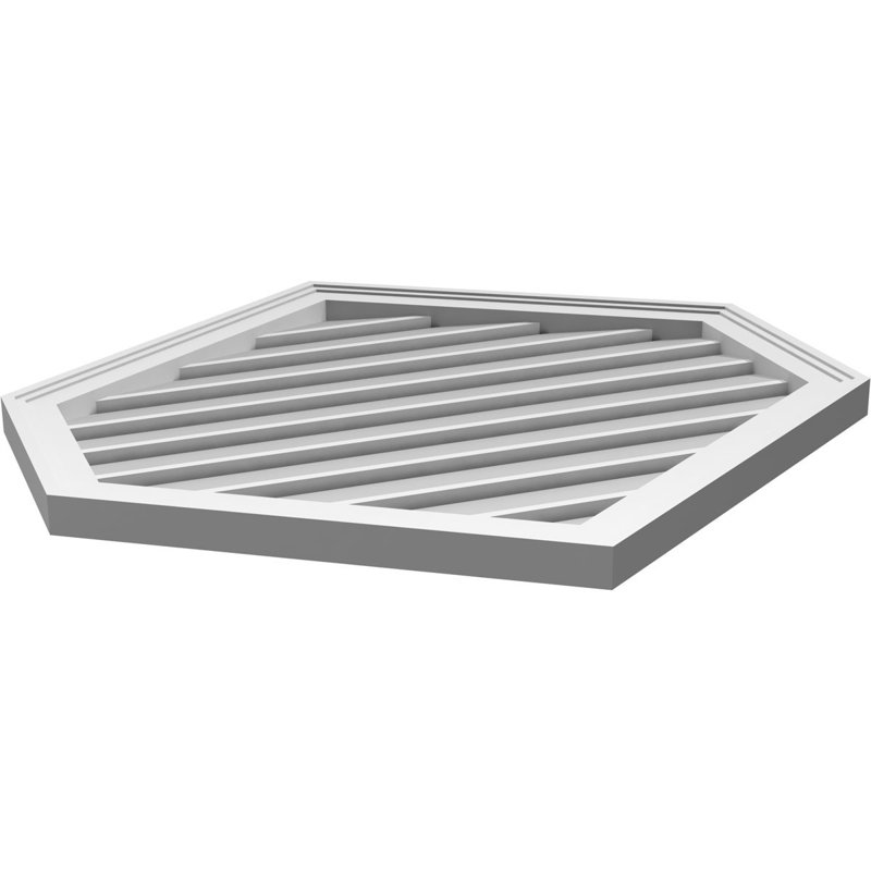 Pente verticale verticale en uréthane 8 pi, 1.5" H x 32" W x 32" L