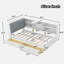 Lordina Bed with Upholstered Storage Headboard, Side Shelves and A Rotating Board-1065598211