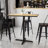 Jaramillo Rectangular Laminate Table Top with Standard or Bar Height Table Base-1628982390-1628982370-1703235813
