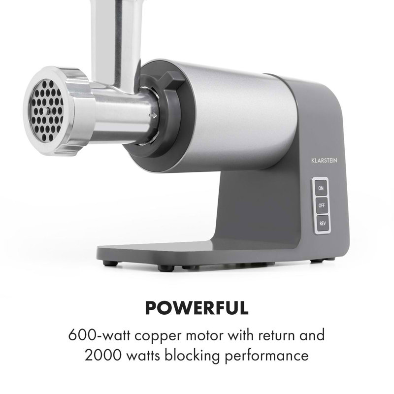 Klarstein Metal Electric Meat Grinder