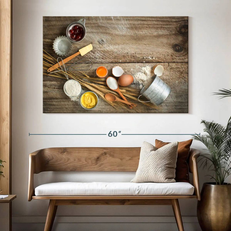 Baking Essentials, 34" H x 51" W