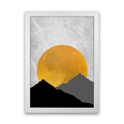 The Sunset Mountain - Print