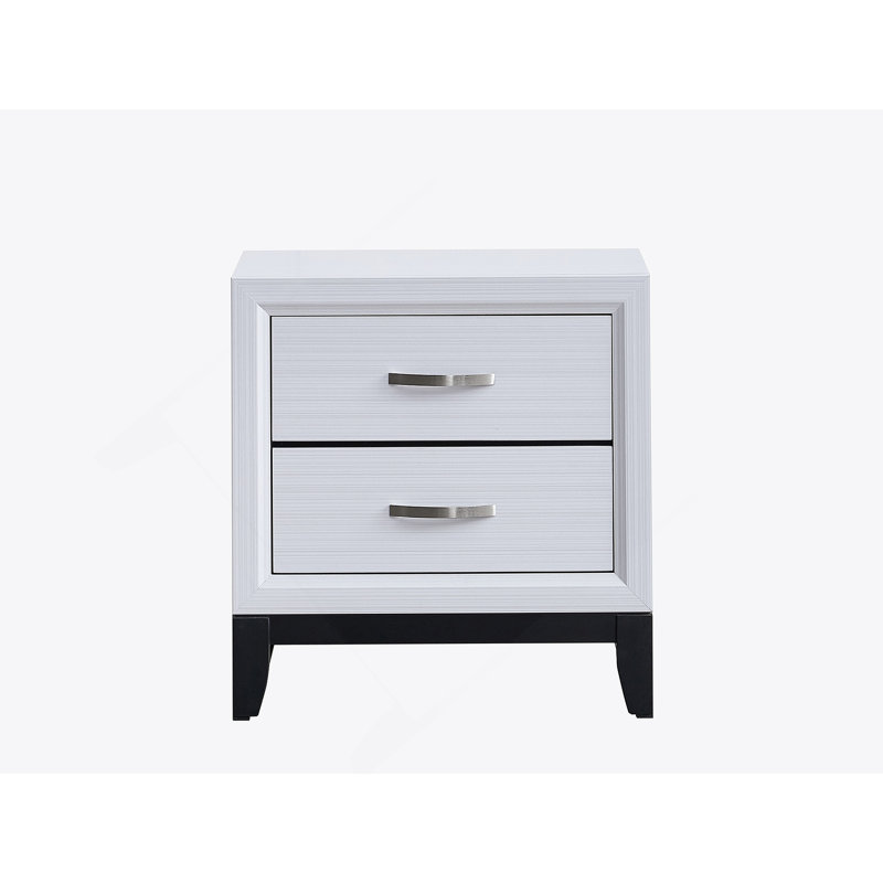 Table de chevet, blanc