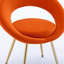 Chaise d'appoint en velours 26,3 po Henia-1906402266