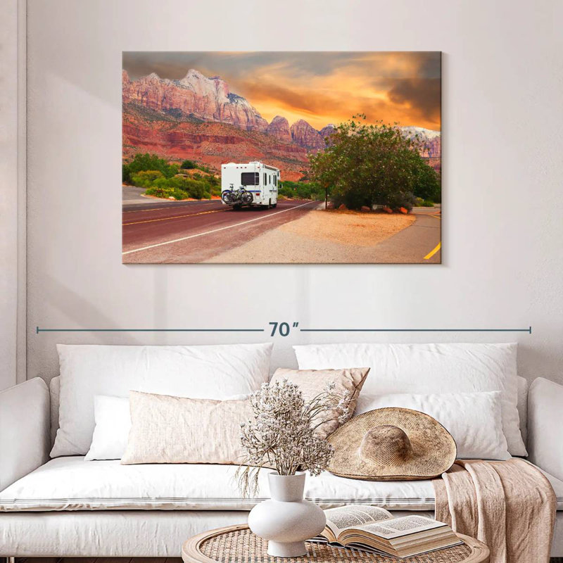 Mehar Highway To Canyon, H 30 po x l 45 po