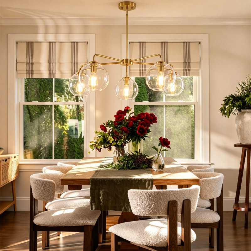 Royelle 5-Light Chandelier, Doré
