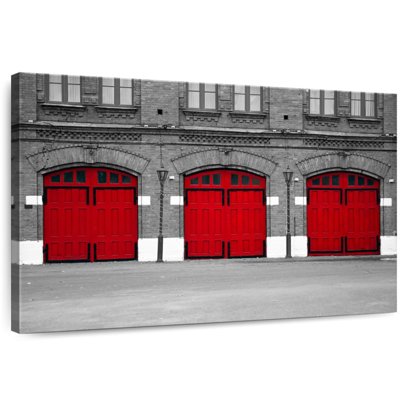 Fire Department Pop, 34" H x 51" W