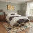 Veridia Floral Machine Washable Beige / Yellow / Green Indoor Area Rug with Non-Slip Backing-1953341007