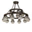 Lustre 40 lumières à deux niveaux 40 "Bola Tavern