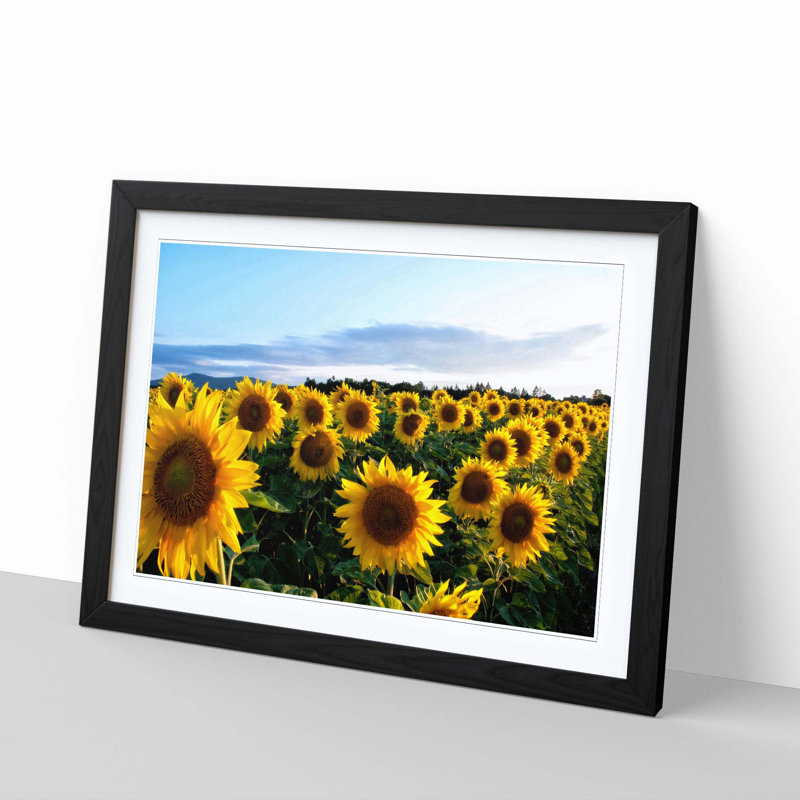 Single Picture Frame Print, Black