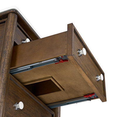 Meuble-lavabo simple Cheyannia de 61 cm (L) x 51 cm (P) avec comptoir en marbre reconstitué