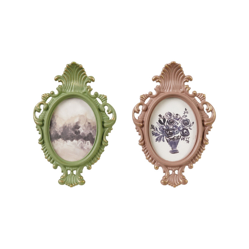 Cadre de galerie étain avec verre