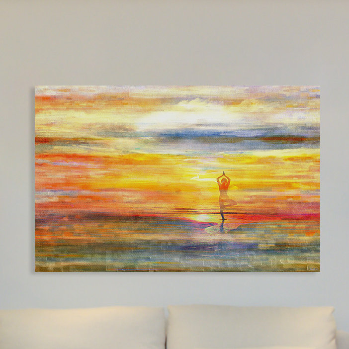 1 Piece Wrapped Canvas Wall Art, 41cm H x 61cm W