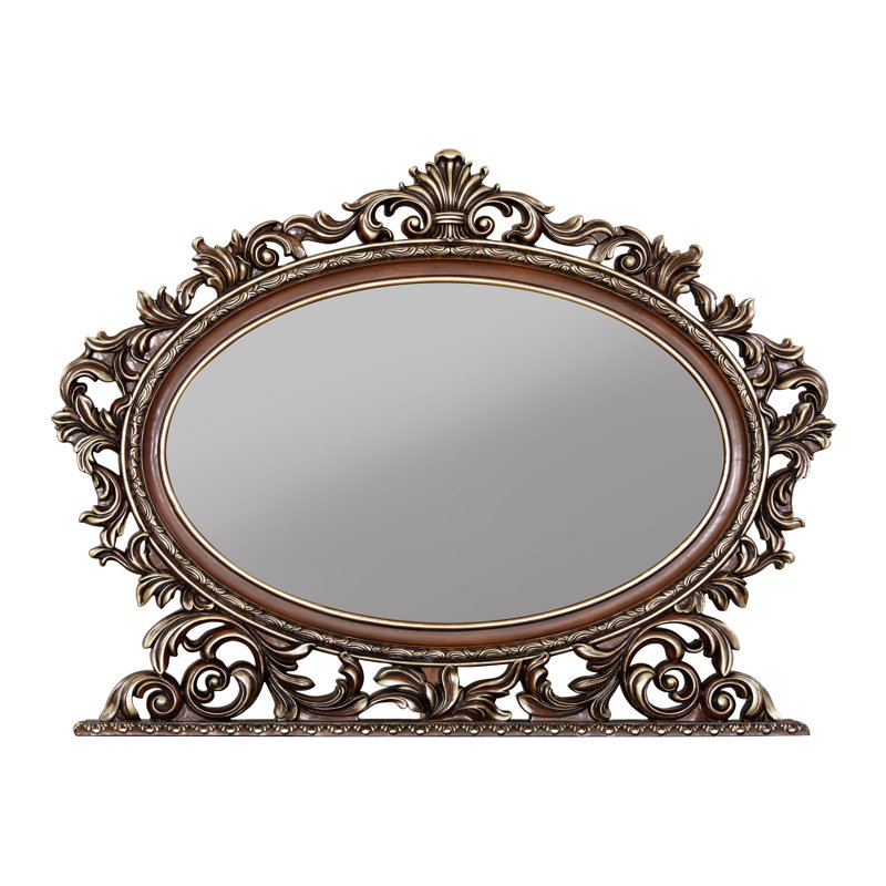 Miroir, finition cerise