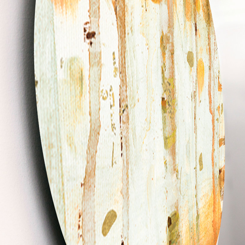 Traditional Abstract Wall Decor on Metal