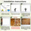 Papier peint adhésif auto-adhésif moderne l 144 po x H 100 po Peel and Stick-1098775717