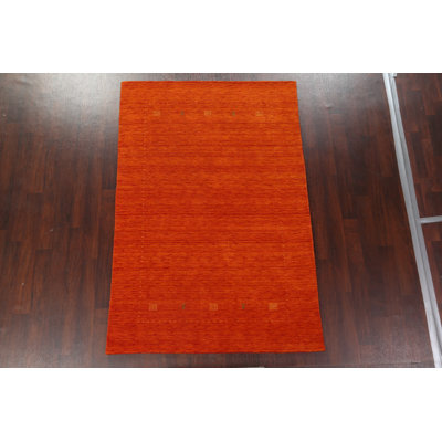 Ramero One-of-a-Kind Area Rug Orange
