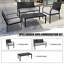 Ensemble repas 4 personnes 38,58 "avec coussins Reding-125479600-125479601