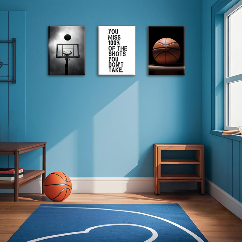 3 Piece Wrapped Canvas Print, 60 cm H x 40 cm W