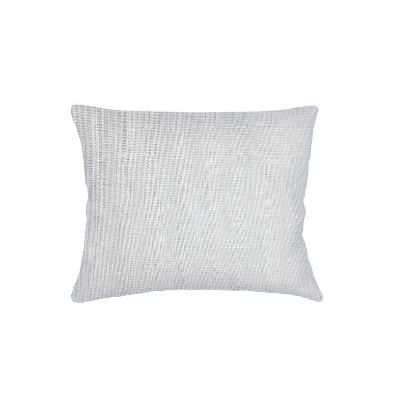 Coussin en lin gris clair 28x36, Light Grey