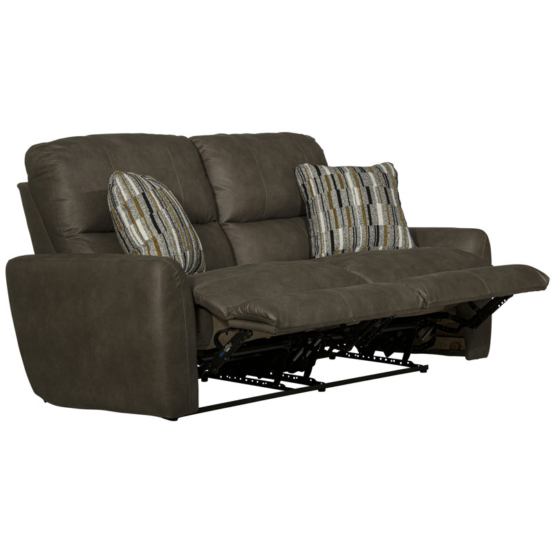 Causeuse inclinable Riaz, Brun