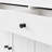74.5 Inch Kitchen Island With Extendable Dining Table , Rolling Kitchen Island On Wheels With Spice Rack And 2 Drawers, 4 Door Cabinet, For Kitchen, Dining Room, White (One Package)-766147345