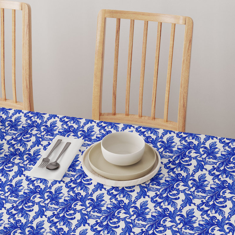 Alcott Hill® Ikeda Rectangle Floral Polyester Tablecloth | Wayfair
