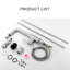 Brushed Nickel Kitchen Faucets With Pull Down Sprayer, Single Handle Kitchen Sink Faucet With Pull Out Sprayer
