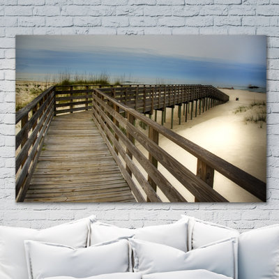 « beach times » par dano, reproduction de photo sur toile tendue