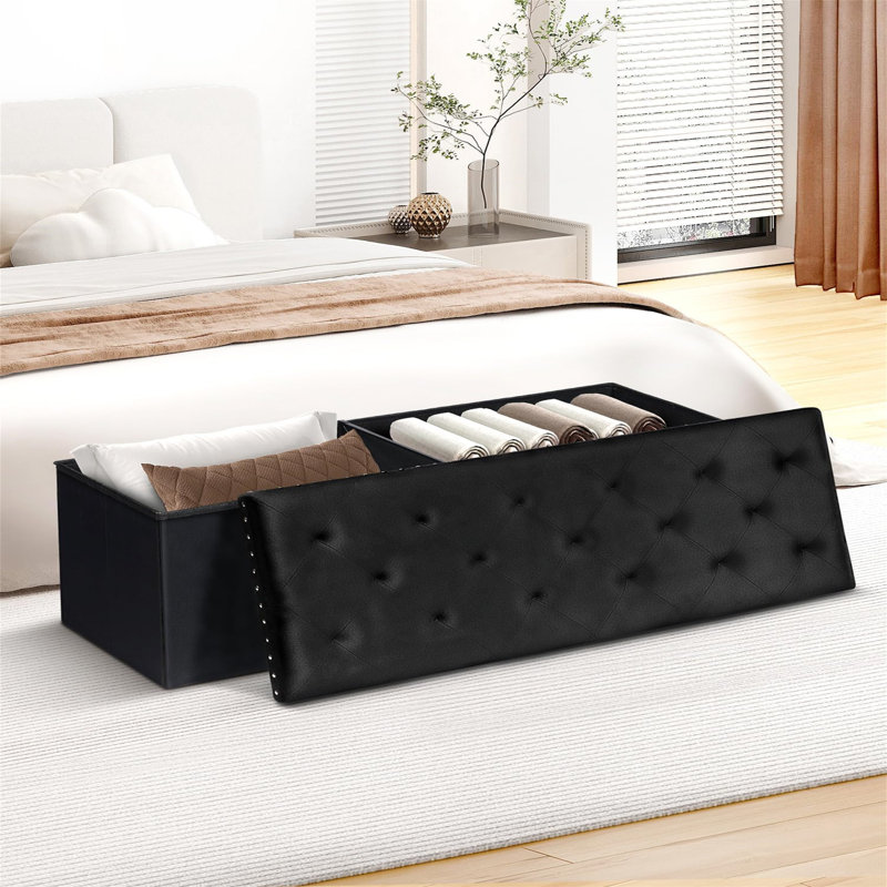 Storage Bench, Black