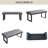45.2-Inch Modern Upholstered Bench; No Backrest with Metal Feet
