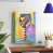 Toile tendue sélectionné