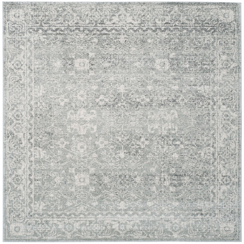 Paschke Performance Oriental Rug, Square 6'7"