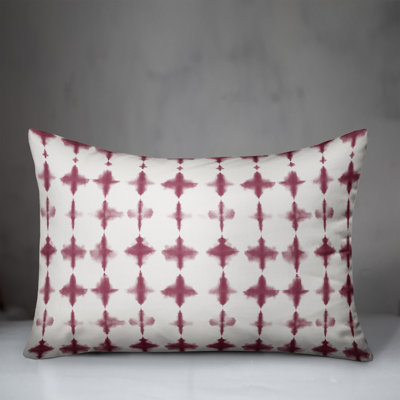  Shibori Rectangular Pillow Cover & Insert