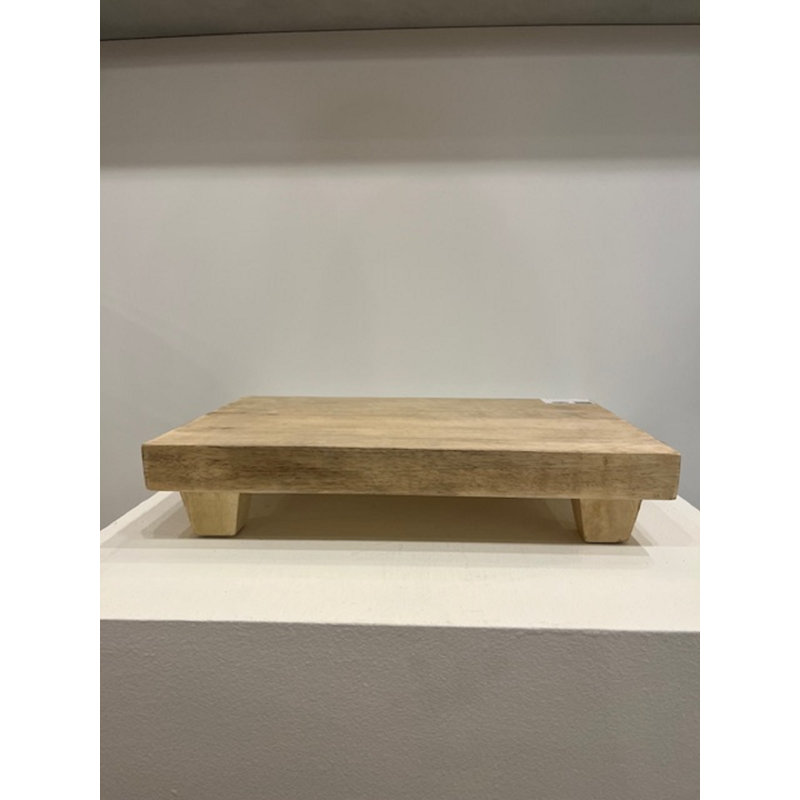 Wrentham Riser Wood Lg, 4" H x 15" W x 10" D
