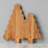 Scalloped Tree Cutting Board - Natural
