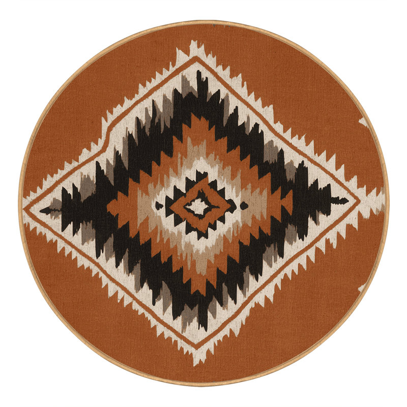 Wildflower Echo Rug, Round 5'