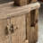 Wabi-Sabi Style Solid Wood Console Cabinet