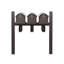 Balmoral Triple Mount Mailbox /w/ Pyramid Caps, Personalized Door Medallion, Newspaper Box (3 Mailboxes, Tri-Mount Rack, 3 Newspaper Boxes, 3 Medallions)-213856916-213517490