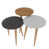 Black/Walnut/White selected