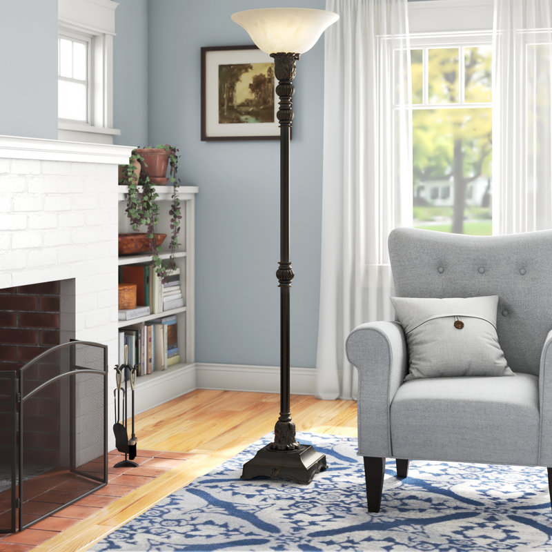 Jaye 72'' Torchiere Floor Lamp