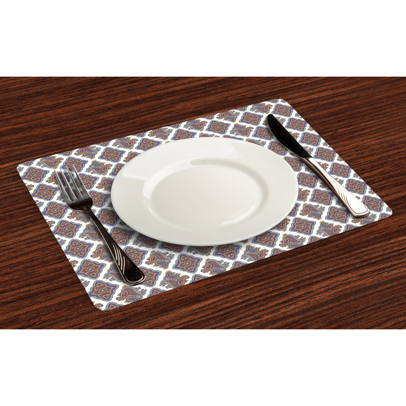 Récapitulatif 18,5" motif cachemire