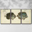 Bloch Antique Fish V - Toile encadrée multi-pièces-1357377763-1357377762