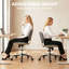 George Oliver Linen Office Chair-1128688051