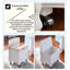 Meuble-lavabo vintage avec miroir rabattable et rangement à tiroirs