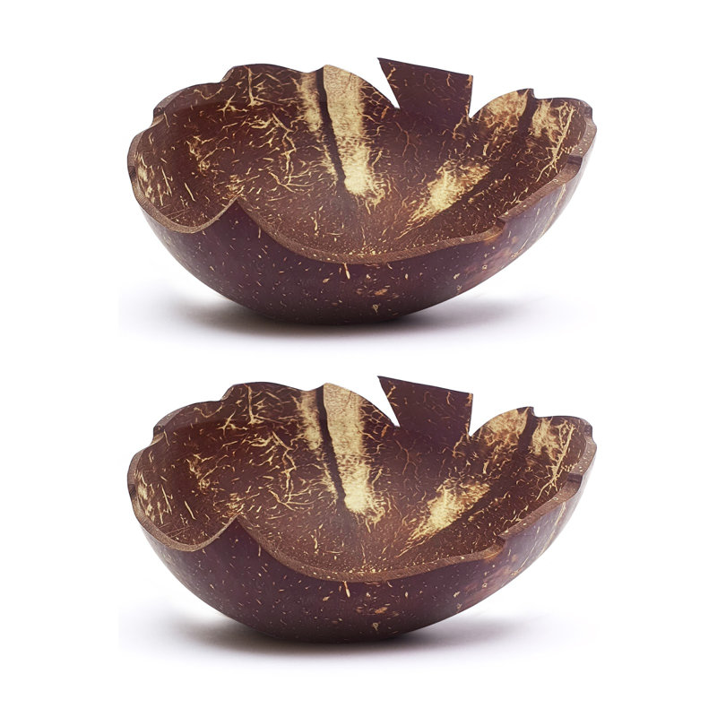 17 oz. Leaf Coconut Dessert Bowl