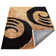 Bivens Hand Tufted Shag Polyester Eco-Friendly Area Rugs - Gold Brown Color, Contemporary Modern Design, High Pile Thick Handmade Anti Skid Area Rugs for Living Room, Bed Room