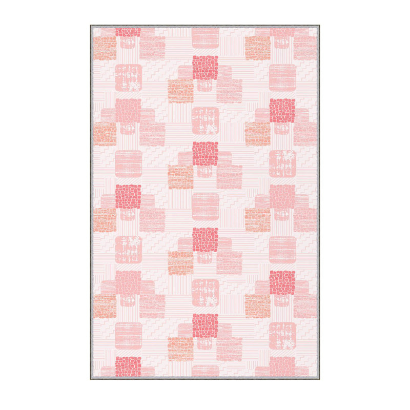 Premium 3D Printed Area Rug, 4.6 x 6.6 Feet, 100% Polyester, Antibacterial, Non-Slip PVC Felt Bottom | 8 mm Pile Height, Machine Washable, Durable & Stylish for Living Room, Bedroom, & Home Décor